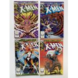 UNCANNY X-MEN #162, 163, 164, 165 (Group of 4) - (1982/83 - MARVEL Cents/Pence Copy) - First