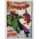 AMAZING SPIDER-MAN # 66 (1968 - MARVEL - Cents Copy) - Spider-Man battles Mysterio. + Green Goblin