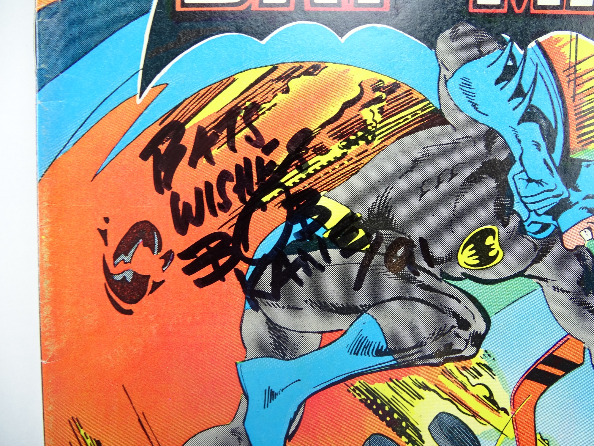 BATMAN # 338 - SIGNED - (1981 - DC - Pence Copy) - SIGNED - Signed (to front cover) dated and - Image 2 of 9