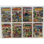 DEFENDERS # 31, 32, 33, 34, 35, 36, 75, 76 (Group of 8) - (1976/79 - MARVEL Pence Copy) - Flat/