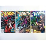 UNCANNY X-MEN # 265, 266, 267 (Group of 3) - (1990 - MARVEL - Cents/Pence Copy) - FIRST FULL