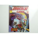 DRACULA LIVES # 22 - SIGNED CHRISTOPHER LEE - (1975 - BRITISH MARVEL - Pence Copy) - Signed by