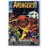 AVENGERS # 23 (1965 - MARVEL - Cents Copy) - Kang appearance - Jack Kirby cover with Don Heck and