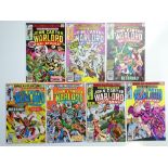 JOHN CARTER: WARLORD OF MARS # 1, 2, 24, 25, 26, 27, 28 (Group of 7) - (1977/79 - MARVEL Cents &