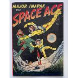 MAJOR INAPAK: SPACE ACE # 1 - (1951 - INAPAK CENTS Copy) - Cover and interior art by Bob Powell -