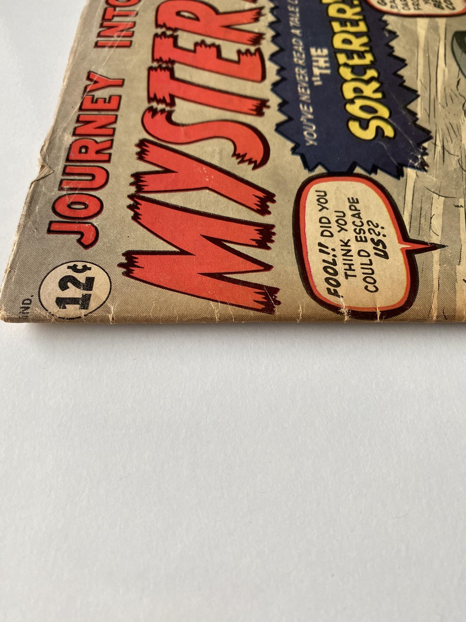 JOURNEY INTO MYSTERY # 78 - (1962 - MARVEL - Cents Copy) - The Sorcerer (a Doctor Strange prototype) - Image 6 of 7