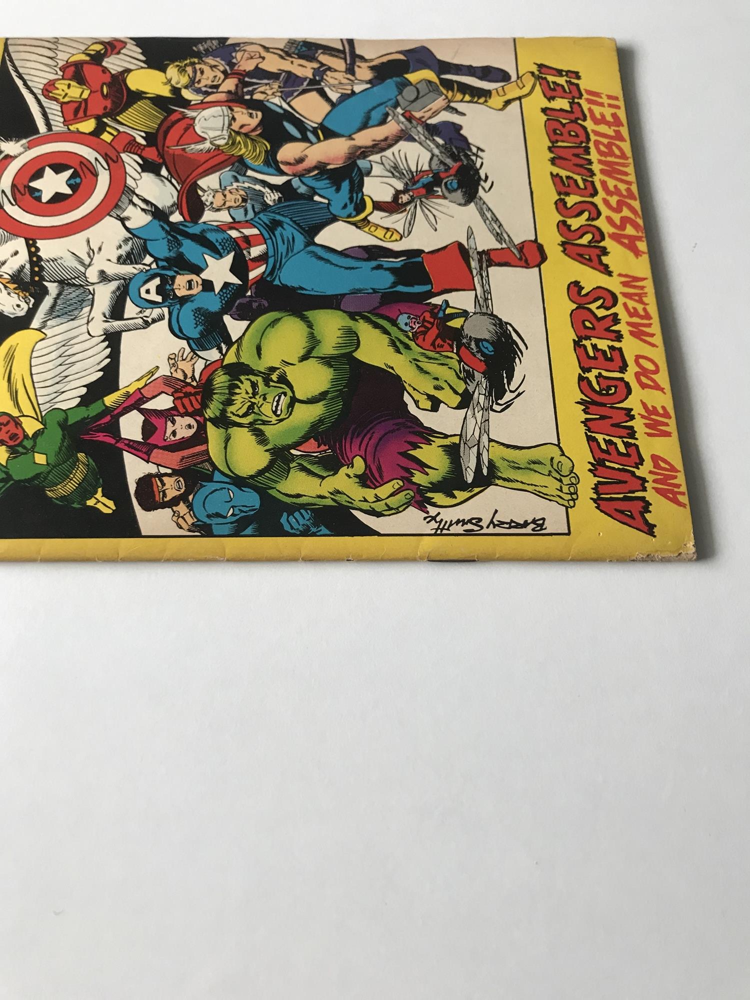 AVENGERS # 100 (1972 - MARVEL - Pence Copy) - Barry Windsor Smith cover and interior art + - Image 7 of 7