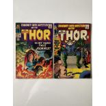 THOR # 120 & 122 (Group of 2) - (1965 - MARVEL - Pence Copy) - Jack Kirby cover and interior art -