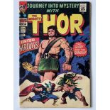 THOR # 124 (1968 - MARVEL - Pence Copy) - Hercules cover + Thor reveals his secret identity to