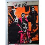 A group of punk/post punk music posters to include: THE FALL, GLORIA MUNDI (x2), THE SAINTS, and THE