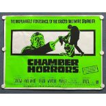 CHAMBER OF HORRORS (1966) - British UK Quad - - Rolled(as issued)