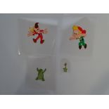 Original Art: Hand painted cartoon / art cells for KELLOGGS breakfast cereals