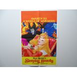 WALT DISNEY: SLEEPING BEAUTY (1970's Release) - A pair of film posters to include a UK Quad and a