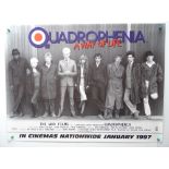 QUADROPHENIA (1979) - 1997 - Re-Release - UK Quad Film Poster (30" x 40" - 76 x 101.5 cm) Country of