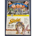 STARDUST & NEVER TOO YOUNG TO ROCK (2 in Lot) - Two British UK Quads includes Stardust (1974) with