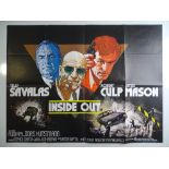 A selection of UK Quad film posters with artwork by ARNALDO PUTZU: INSIDE OUT (1975), THAT'LL BE THE