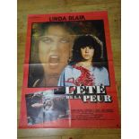 L'ETE DE LA PEUR (STRANGER IN OUR HOUSE) (1978) - Linda Blair - French Grande Film Poster 47" x