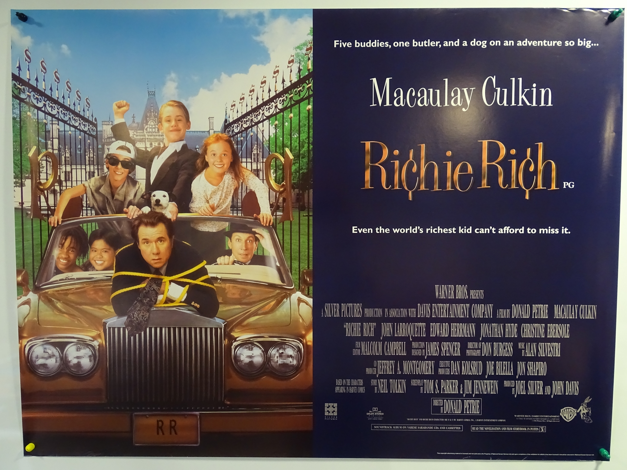 A selection of film posters to include 9 x UK QUADS: BUGSY MALONE (1976), FANTASIA (1976 re- - Image 7 of 14