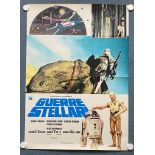 STAR WARS (1977) - Italian Over-Sized Photobusta for "Guerre Stallari" - 26.5" x 37.5" (67 x 95
