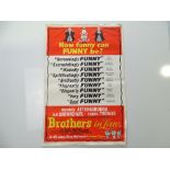 A group of UK Double Crown film posters to include: BROTHERS IN LAW (1957), MY PAL WOLF (1940 -