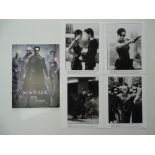 THE MATRIX (1999) A selection of movie memorabilia to include publicity photos in and Front of House
