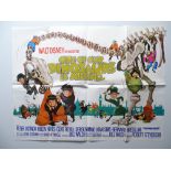 WALT DISNEY: ONE OF OUR DINOSAURS IS MISSING (1975) - UK Quad Film Poster - FIRST RELEASE -