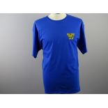 GULLIVERS TRAVELS: (2010) Film / Production Crew Issued Clothing: A pair of XL t-shirts - one blue