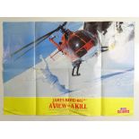 JAMES BOND: A VIEW TO A KILL (1985) LOT - (3 in Lot) British UK Commercial Posters - 3 x posters