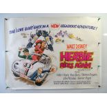 COMEDY FILM POSTERS: A group of 6 UK Quad Film Posters to include; HERBIE RIDES AGAIN (1974) ; A