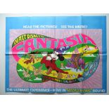 WALT DISNEY CLASSIC ANIMATED FILM selection of memorabilia to include: FANTASIA (1976 Release) and