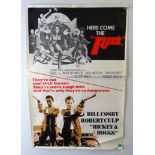 ADVENTURE FILM POSTERS: A selection of Film posters as lotted: HERE COME THE FUZZ / HICKEY &