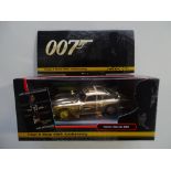 JAMES BOND: A Corgi/Bond 40th Anniversary diecast gold Aston Martin DB5 - box has been signed by