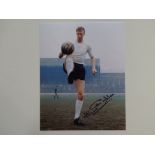 AUTOGRAPHS: STARS OF SCREEN AND SPORT: A group of 10 x 8 photographs JACK CHARLTON X 2; MICHAEL