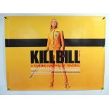 KILL BILL Volume 1 and 2: (2003 and 2004) (QUENTIN TARANTINO) - A pair of main design UK Quad film