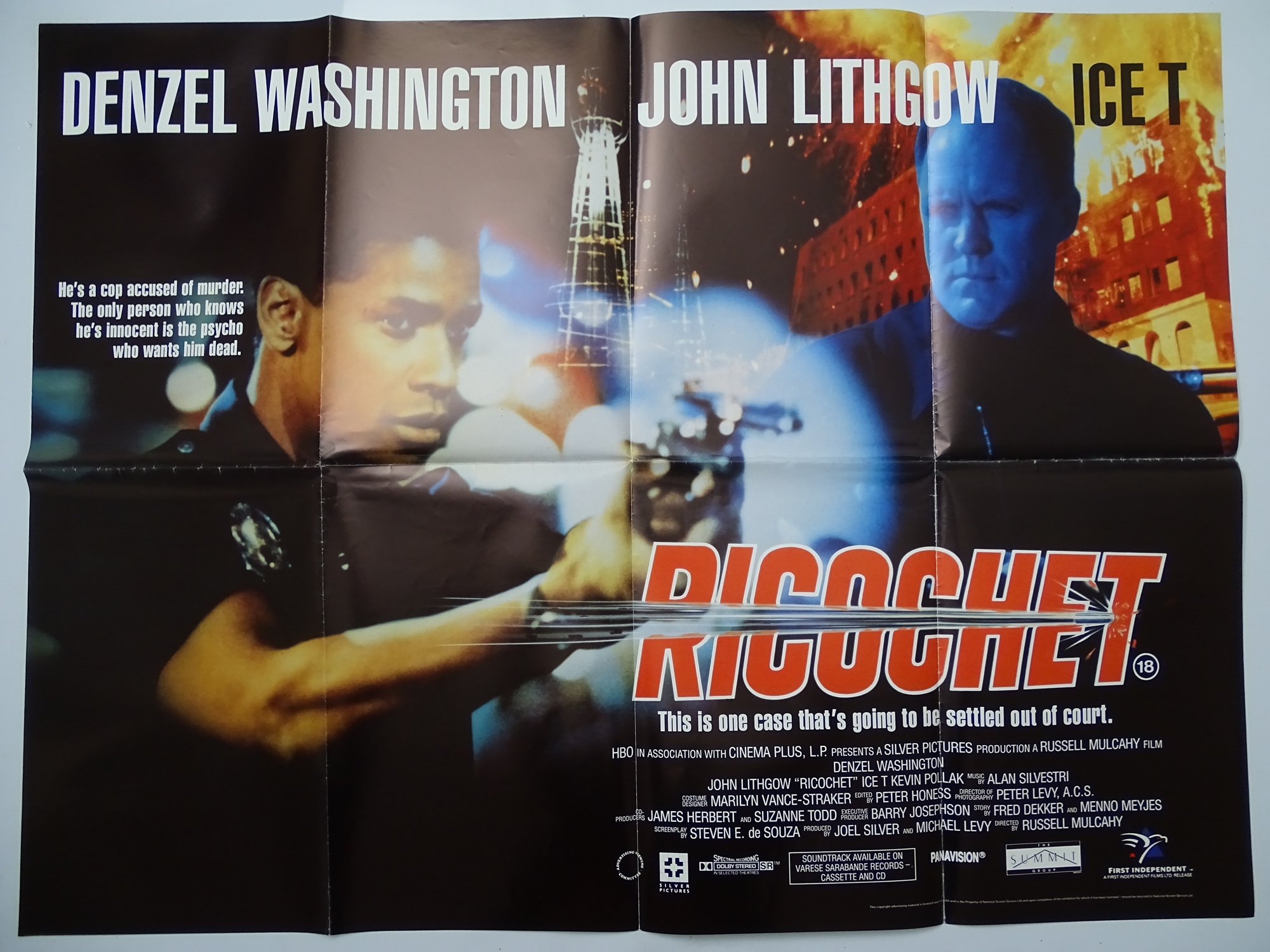 1990s / 2000s JOB LOT of mixed film posters: JOHNNY MNEMONIC / 23:58 / EDWARD SCISSORHANDS / - Image 7 of 13