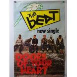 A pair of posters promoting THE BEAT - for the single 'Doors of your Heart' and the album 'Wha'