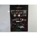 PINK FLOYD / DAVE GILMOUR: WHY PINK FLOYD? Promotional poster, PINK FLOYD THE ENDLESS RIVER (album