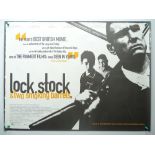LOCK, STOCK & TWO SMOKING BARRELS (1998) UK Quad Film Poster - rolled as issued