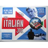 THE ITALIAN JOB (1999 Release) - UK Quad Film Poster - 30th Anniversary - Unique British design &