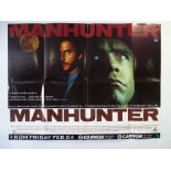 MANHUNTER (1986) - Advance design UK Quad film poster