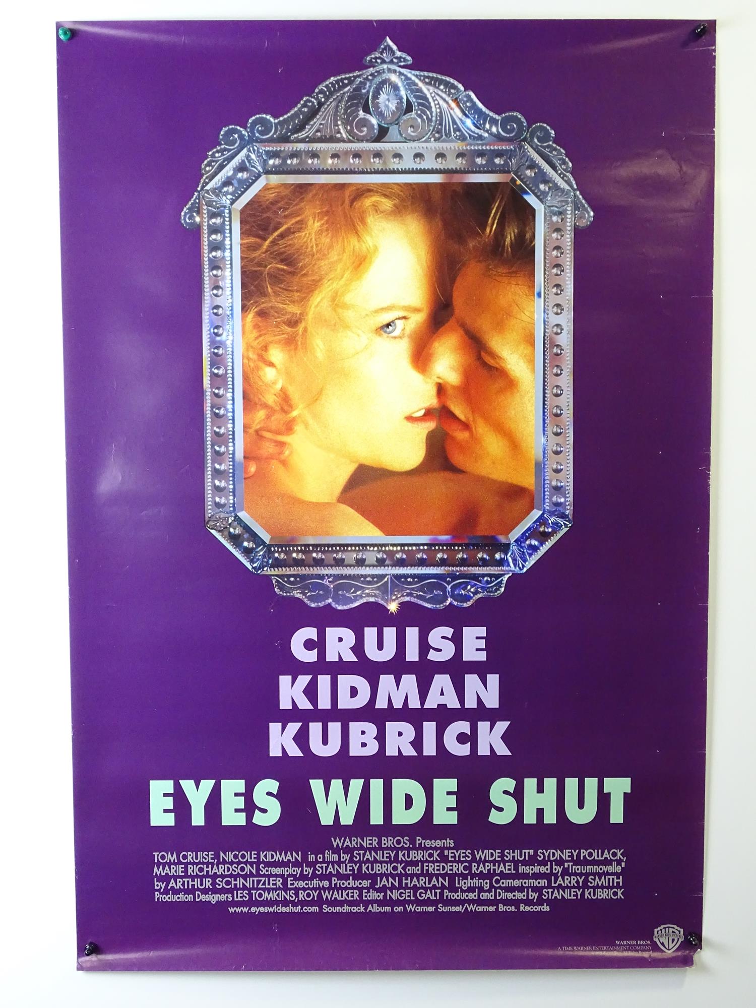EYES WIDE SHUT (1999) A pair of UK one sheets - Style A and Style B - rolled
