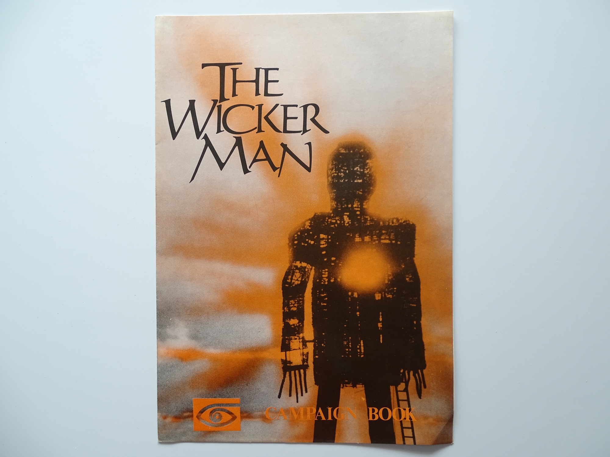 THE WICKER MAN (1973) - BRITISH PRESS CAMPAIGN BROCHURE - Flat/Unfolded (as issued) Fine