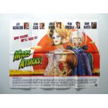 1990s FILM MEMORABILIA: A selection of memorabilia items to include: MARS ATTACKS (1996) - UK Quad