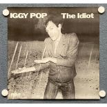 IGGY POP: RCA Promotional Poster for 'The Idiot' (1977) IGGY POP's debut album released by RCA -
