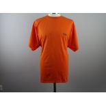 JAMES BOND: THE WORLD IS NOT ENOUGH: Film / Production Crew Issued Clothing: An orange stunt crew