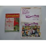 WALT DISNEY: WINNIE THE POOH & THE BLUSTERY DAY (1969 ) - Full set of 5 x US original lobby cards