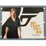 NO TIME TO DIE (2020) - (4 in Lot) Four British UK Quads for the latest James Bond adventure “No