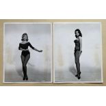 BRIDES OF DRACULA (1960) - Original British Black & White Cast Biopic Production Photographs (x 2) -