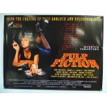 PULP FICTION (1994) -UK Quad - Rolled