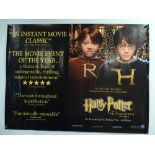 HARRY POTTER: A group of advance and media design UK Quad film posters for various films in the